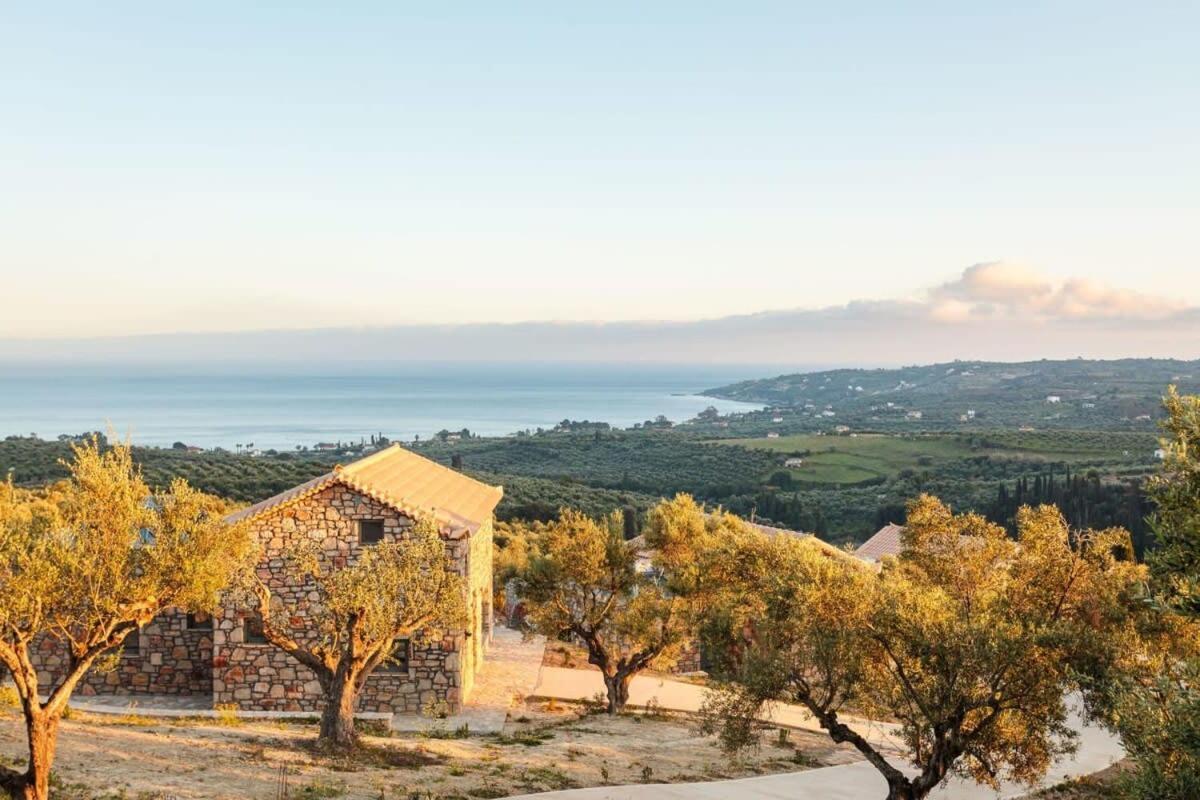 Gerakada Exclusive-Seaview Villa With Private Pool Koroni  Exterior photo