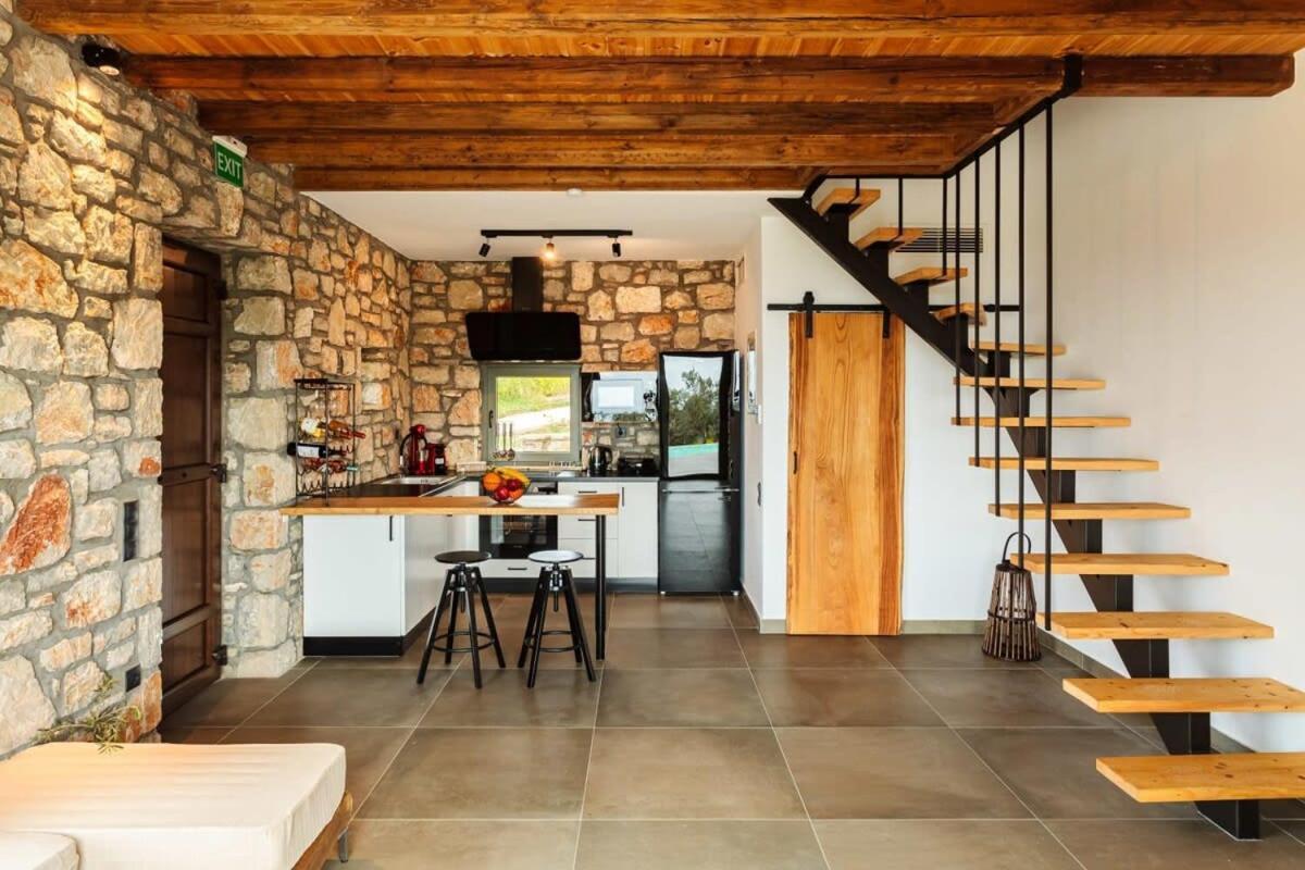 Gerakada Exclusive-Seaview Villa With Private Pool Koroni  Exterior photo