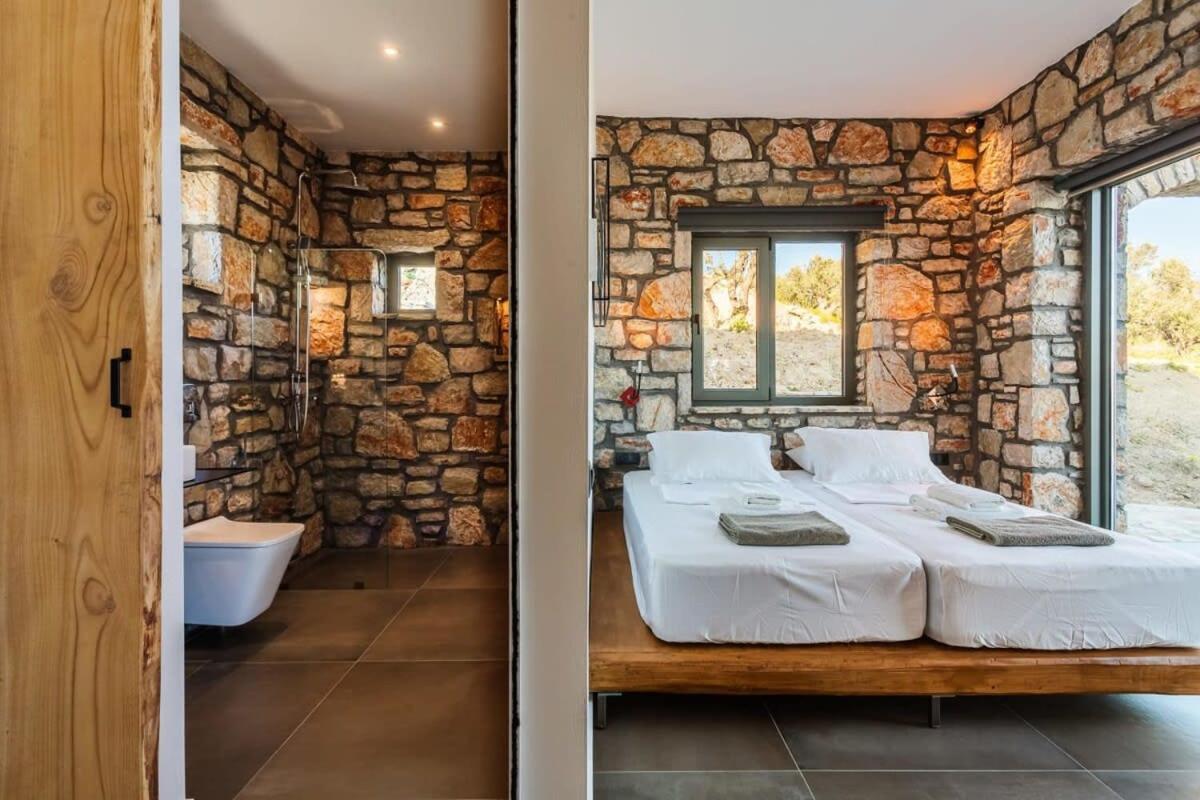 Gerakada Exclusive-Seaview Villa With Private Pool Koroni  Exterior photo